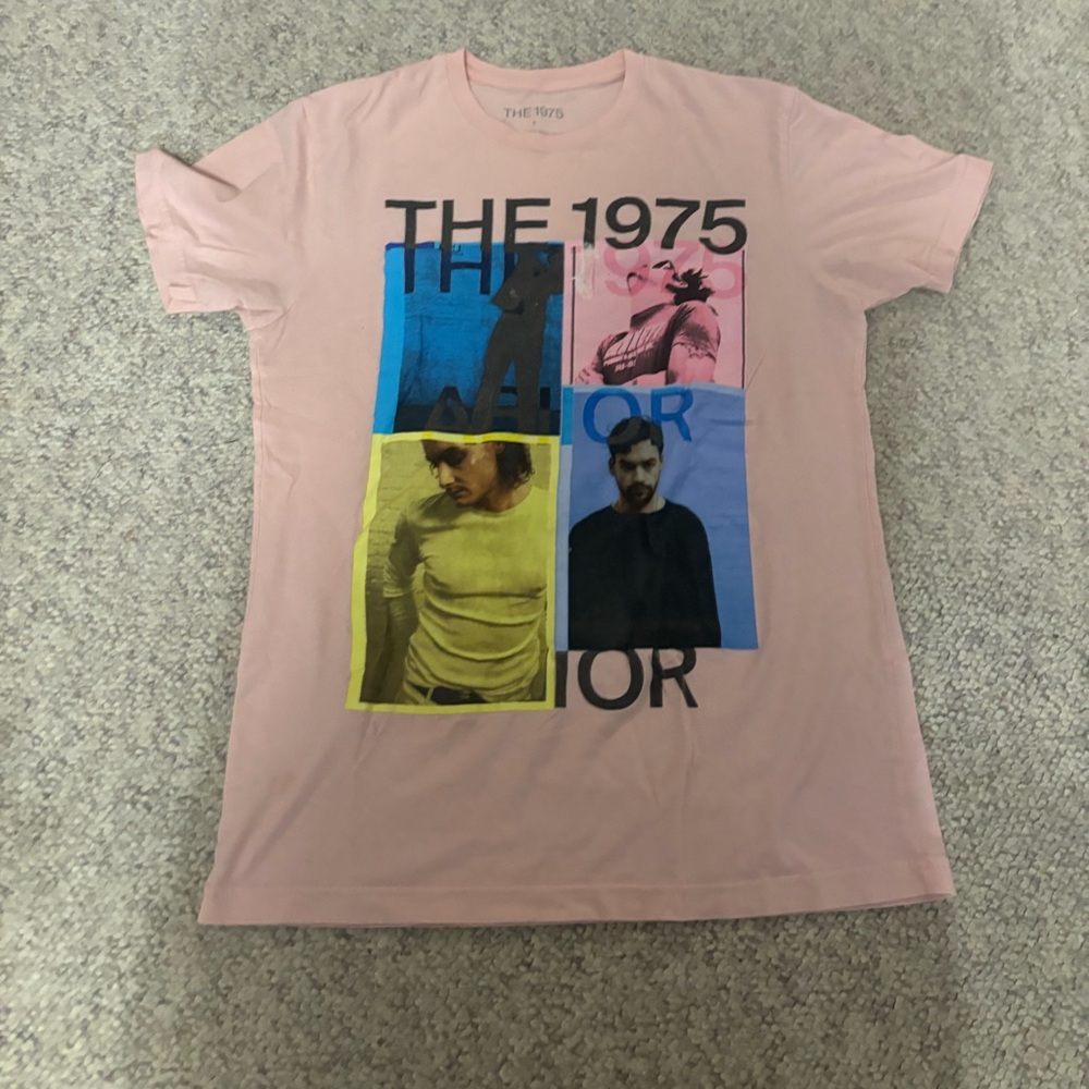 The 1975 Graphic T-Shirt in Pink